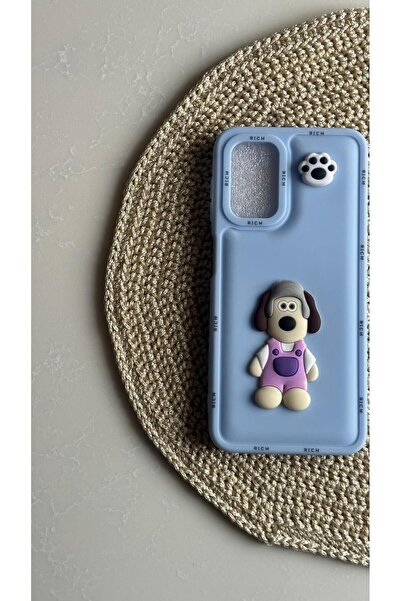 yuscerham Samsung Galaxy A21S Uyumlu Sevimli Köpek Detaylı Yumuşak Silikonlu ...