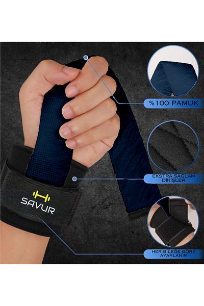 SAVUR Fitness Wrist Strap - Slide and Weight Strap