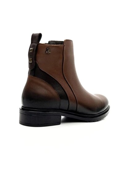 Venüs 20740K Γυναικείες μπότες casual από γνήσιο δέρμα με φερμουάρ