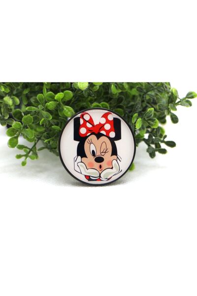 Tezcan Aksesuar Popsocket Telefon Tutacağı Desenli ve Baskılı Parmak Tutucu