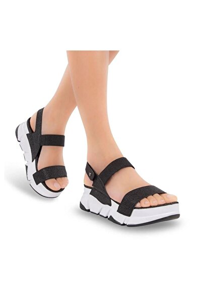 Muya Orthopedix Keid Anatomik Lastik Üst Bantlı Kadın Sandalet 31187