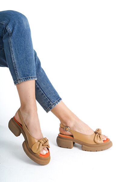 NOSEY SHOES ARYA MODEL ORYGINALNE SKÓRZANE SANDAŁY DAMSKIE NA CO DZIEŃ Z GRUBĄ PODESZWĄ