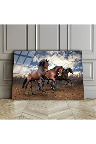 Harikabirev HARİKABİREV | STICLA INERABLE (TEMPERATA) TABLOA CAVAI MARO 04 | ...