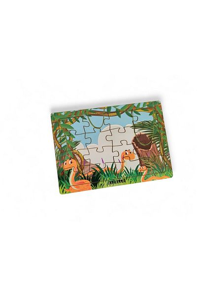 Fizello Snakes 16 Pieces Educational Learning Wooden Kids Puzzle Montessori Jigsaw Baby Children Toy