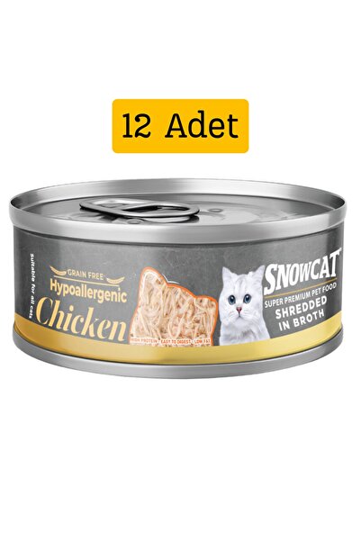 Snow Cat Süper Premium Tahılsız Kedi Konservesi 12 Adet