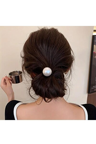 Diloshtrend Design 4 Adet İnci Lastik Toka