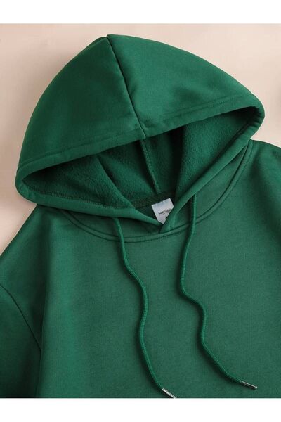 Machetta Φούτερ με κουκούλα Dream Rose Printed Unisex Oversize - 3 κλωστές 100% βαμβάκι