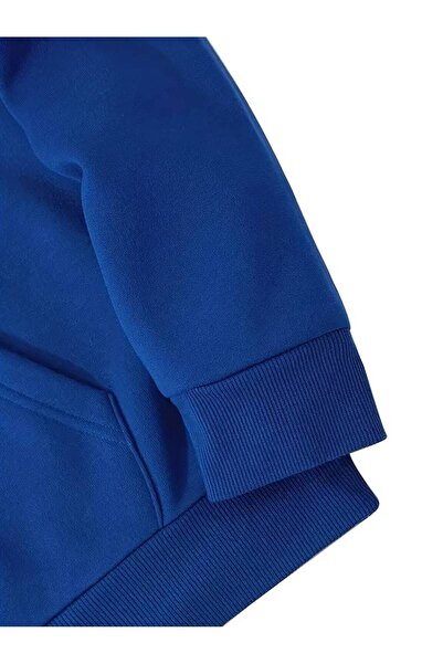 Machetta Унісекс оверсайз зимовий світшот - з принтом автомобіля, 3 нитки, 100% бавовна, з капюшоном