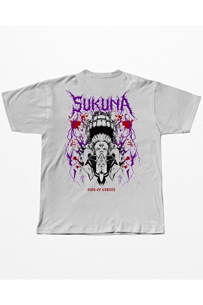 SHINOBIX Jujutsu Kaisen Anime Sukuna King of Curses Oversize T-Shirt