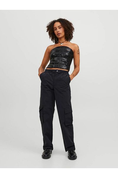 JJXX Pantaloni cargo pentru femei JXGABBY RLX - 12241089   Pantaloni MW