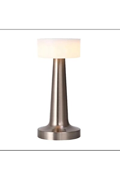 hediyeconcepti Yaratıcı Masa Lambası Retro Şarj Edilebilir Dokunmatik Led Oda...