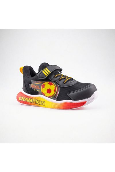 PAT K BEBE Boy s Yellow Red Champion Fan Sneakers Trendyol