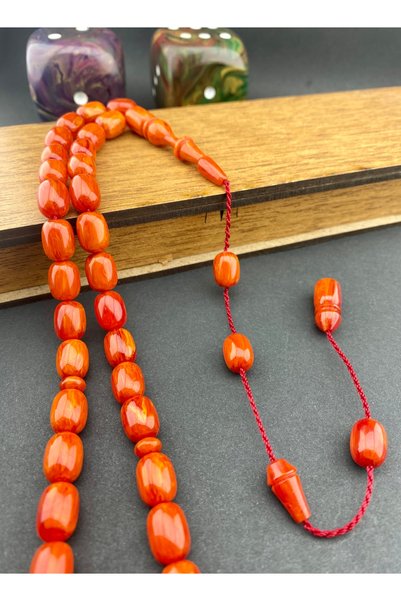 KEHRİBARGRAM Squeezed Amber Rosary