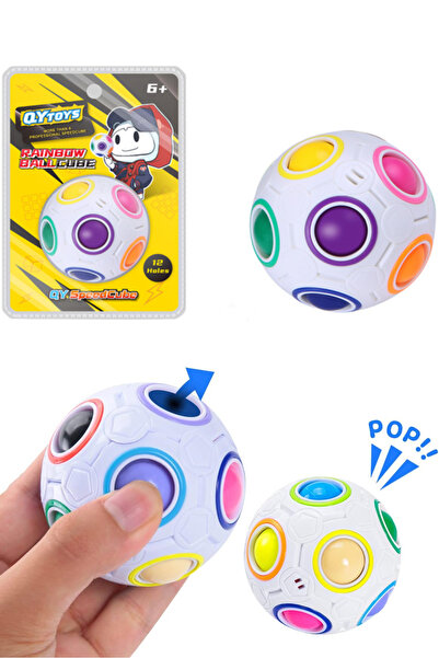 TOYFEST كرة قوس قزح QY - مكعب الذكاء والصبر السريع