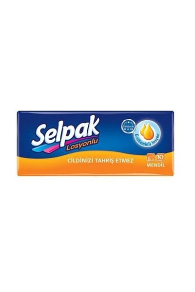 Selpak 10 Pack Lotion Wipes