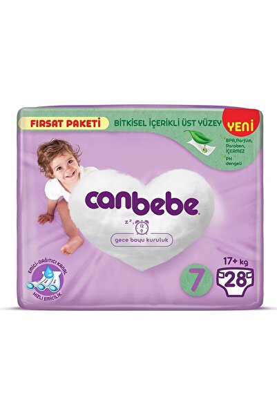 Canbebe Bebek Bezi Fırsat Paketi No 7