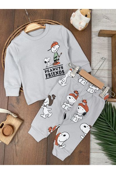 Bolly Baby Animal Printed Soft Cotton Pajamas Set for Baby Boy