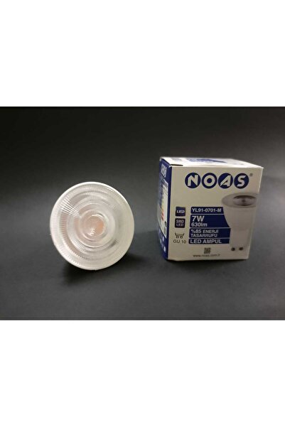Noas 7W GU10 MERCEKLİ LED ÇANAK AMPUL  YL91-701-M (YEŞİL)
