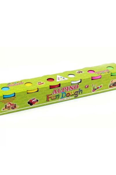 Alpıno Alpino Dp- 000301 - Pack of 6 100g Play Dough