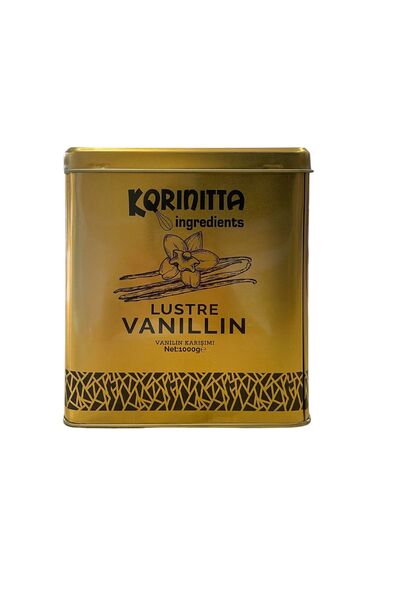 Korinitta Toz Vanilin Karışımı (Kristal Vanilin Teneke) 1 KG