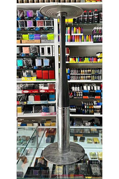 Silver desenli beyzbol sopası görünümlü nargile takımı