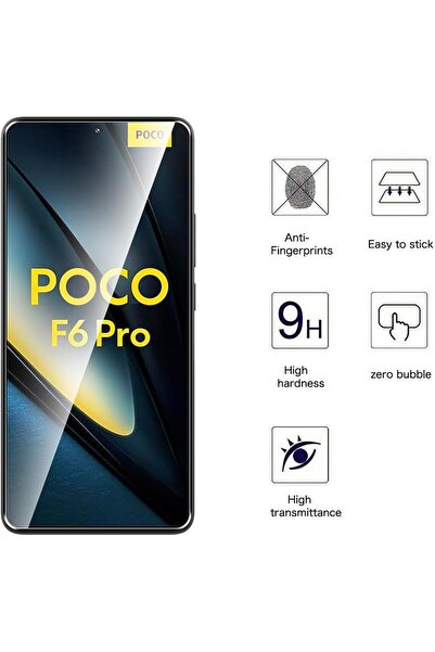 aheaks Poco F6 Pro - واقي شاشة نانو، زجاج نانو