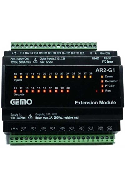Gemo Ar2-g1-24vdc-14d-tr Genişleme Modülü