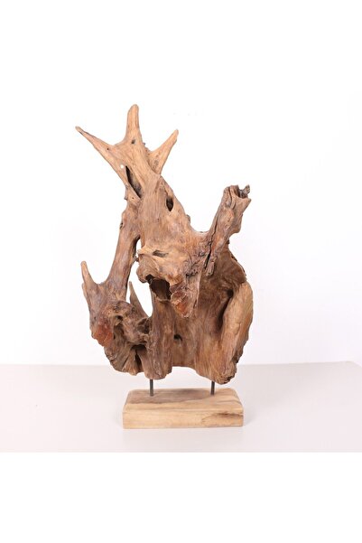 Mylamp TEAK ART- DOĞAL TEAK HEYKEL & DEKOR 30X70 CM