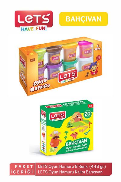Lets Fun Play Dough Set - Molds