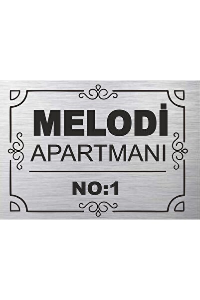 sıradışıhediyem APARTMAN İSİMLİĞİ APARMAN TABELASI APARTMAN KAPI İSİMİĞİ