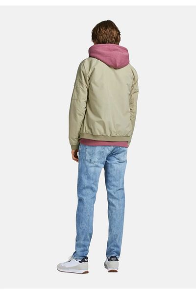Jack & Jones معطف ربيعي بني فاتح للرجال 12165203