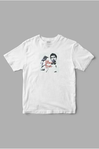 Gries Μπλουζάκι με στάμπα «Ο κόσμο είναι σου»