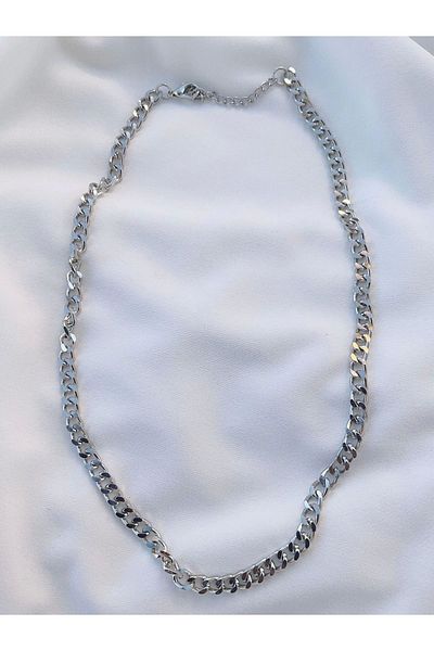 Eylülün Takısı Women's Silver Color Chain Necklace