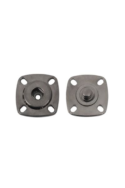 trimist 6 Sets Black Nickel Button - Hand Sewn Snap Fastener - 27mm