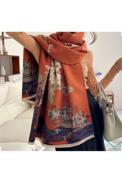 Yasee Kadınlar İçin Şal Sonbahar Kış rüzgar geçirmez