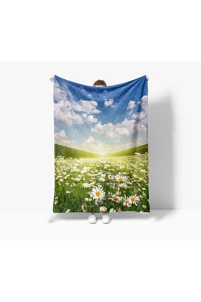 Home Single Duvet Cover - Fleece Blanket, 3D Printed