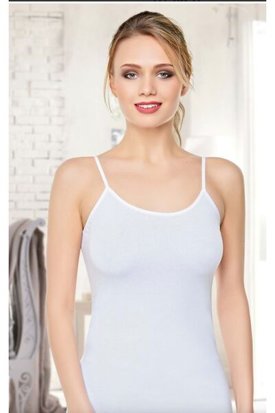 Belinay Жіноча спортивна майка - 50% модал, 40% бавовна, 10% лайкра, 6 штук в упаковці