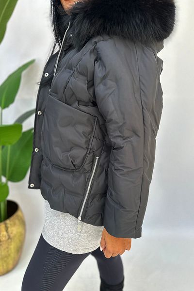 GÖKSEL Plus Size -20 Bomb Coat
