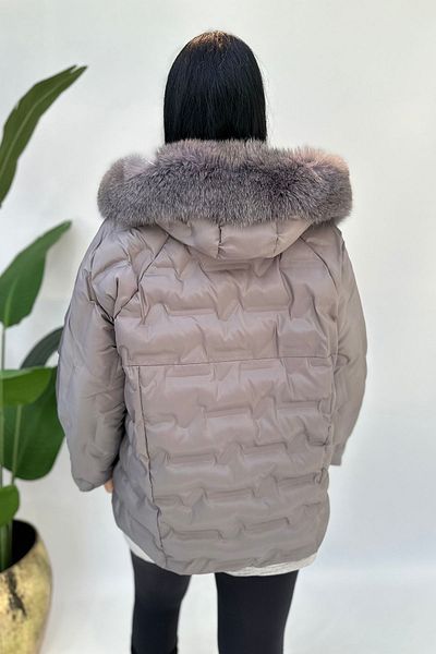 GÖKSEL Plus Size -20 Bomb Coat