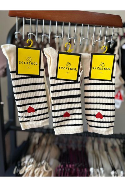 Çimpa Πακέτο 3 Unisex βαμβακερές μακριές κάλτσες