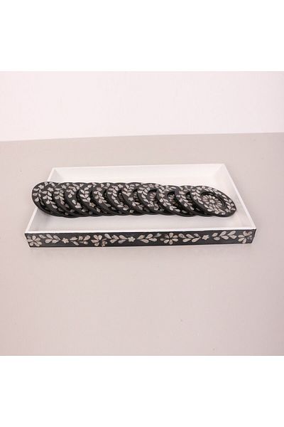 Mylamp صينية نقية مقاس 45x25x4 سم و12 طبق شاي
