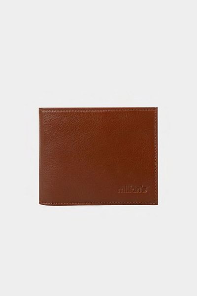 Milian's 3754 Milian's - Мъжки хоризонтален портфейл от естествена кожа с държач за няколко карти