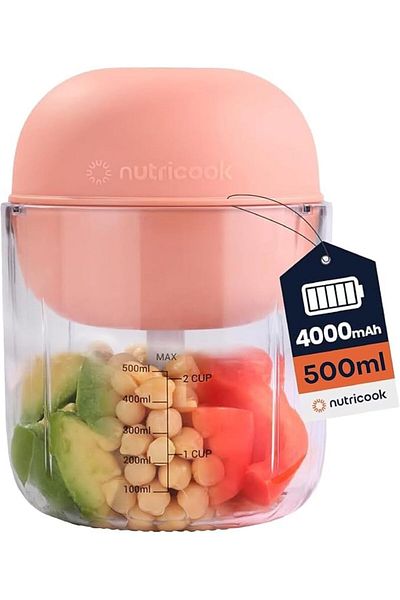 Nutricook Choppi Cordless Rechargeable Chopper 500mL CH600 - Canyon Sunset