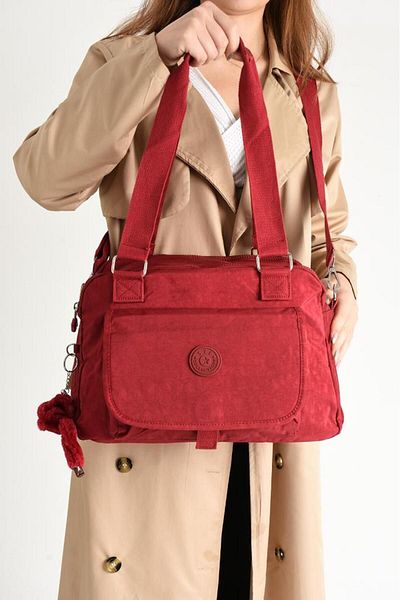 Baginn Geantă de umăr clinker 30*25 cm - buzunare multiple, țesătură ușoară, potrivită pentru utilizare zilnică
