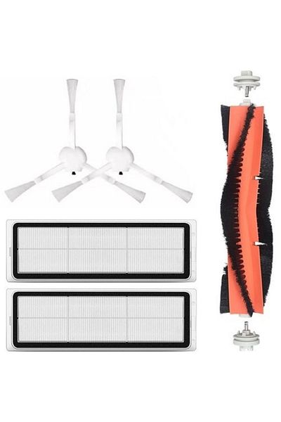 Ozemtek Xiaomi S10 Plus and Dreame L10 Ultra - Hepa Filter and Brush Spare Set 5 Pieces