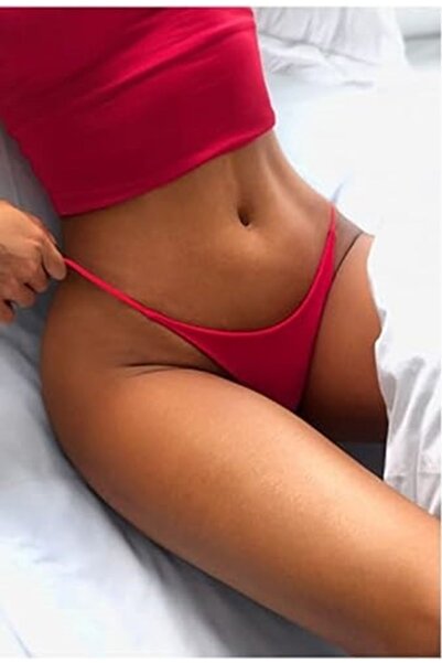 CENSEY Kadın String Çekici ve Konforlu İpli Tanga Külot