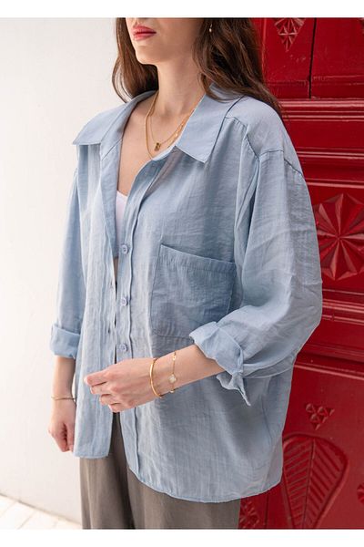 The All Brands Oversize Off Shoulder Shirt