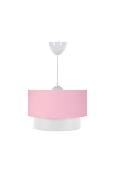 571 Store Pembe Beyaz Pasta Modelli Modern Avize