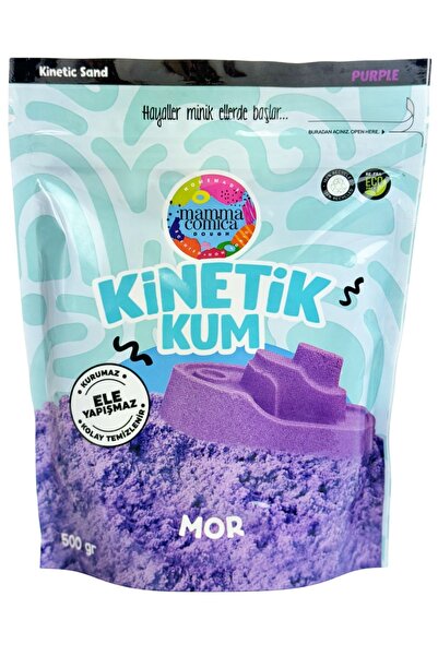 MammacomicaDough Mammacomica Dough Mor Kinetik Kum - 500 gr