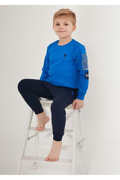 U.S. Polo Assn. Set de pijamale cu mânecă lungă pentru băiat - Excelent
